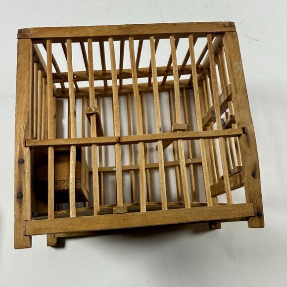 Hartz Mountain Bird Foods Wood Crate Cage 1930s Vintage Advertising Promo - Picture 14 of 16